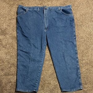 Wrangler Men's Relaxed Fit Blue Jeans